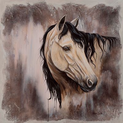 Transcendent Beauty 36X36" Giclée