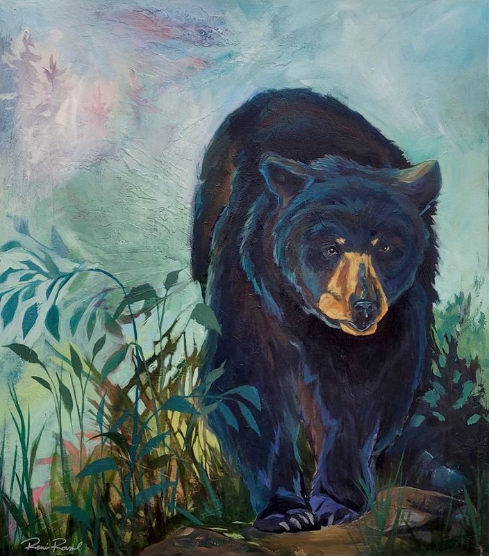 Wild Thing 32X36" Original Painting