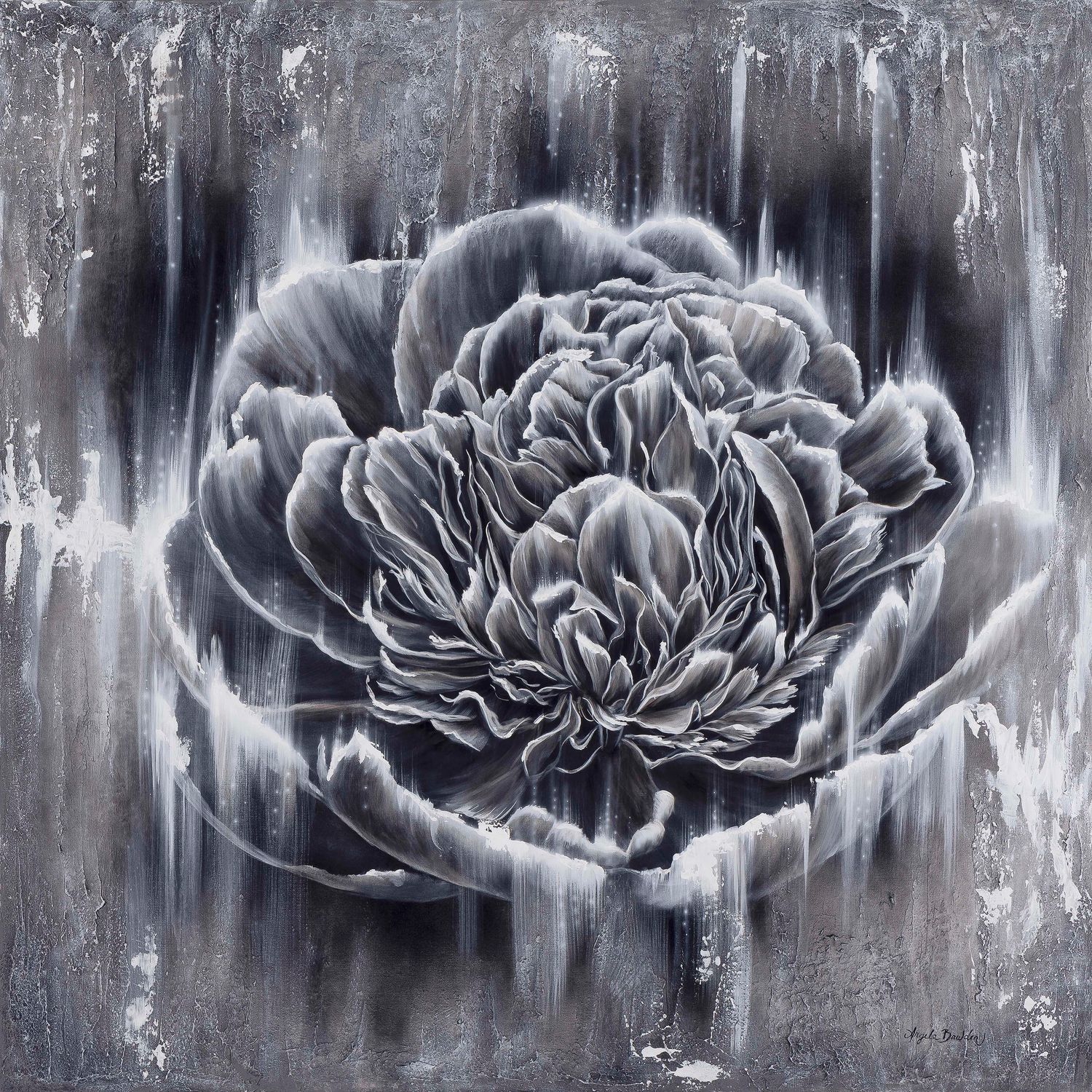 Graceful Grays 36X36" Giclée