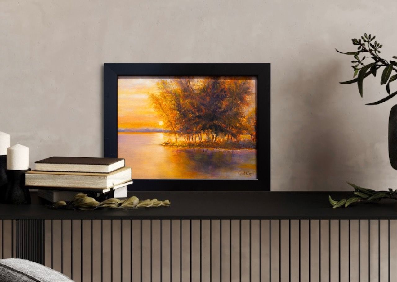 Lingering Light 12X9" Original