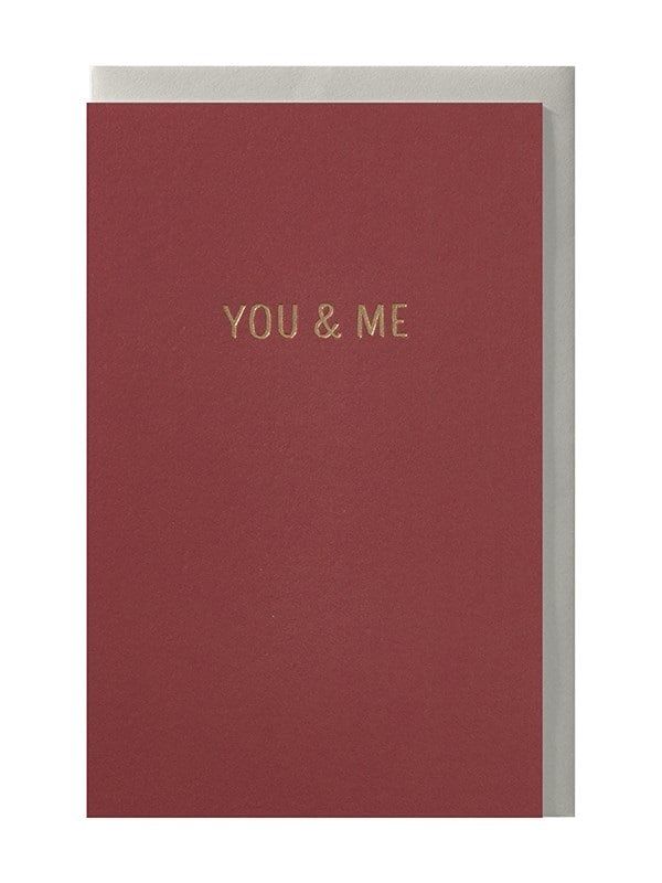 You &amp; me