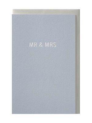 Mr &amp; Mrs