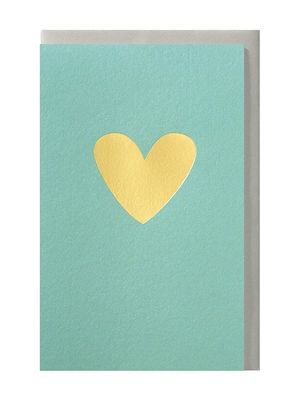 Hartje turquoise