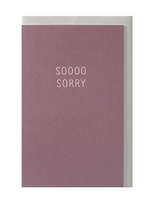 Soooo Sorry