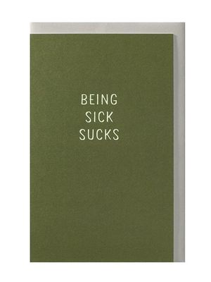 Being sick sucks