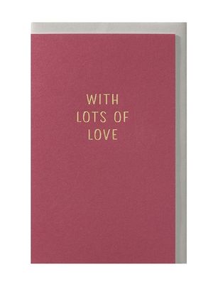 With lots of love