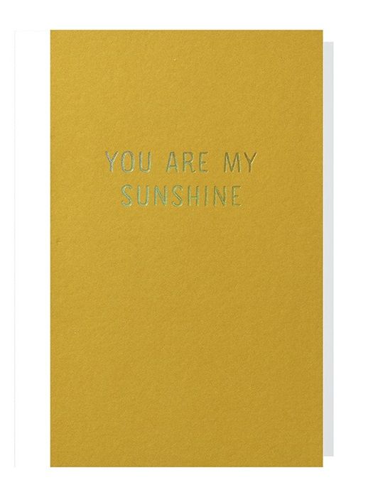 You Are My Sunshine