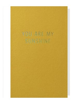 You Are My Sunshine