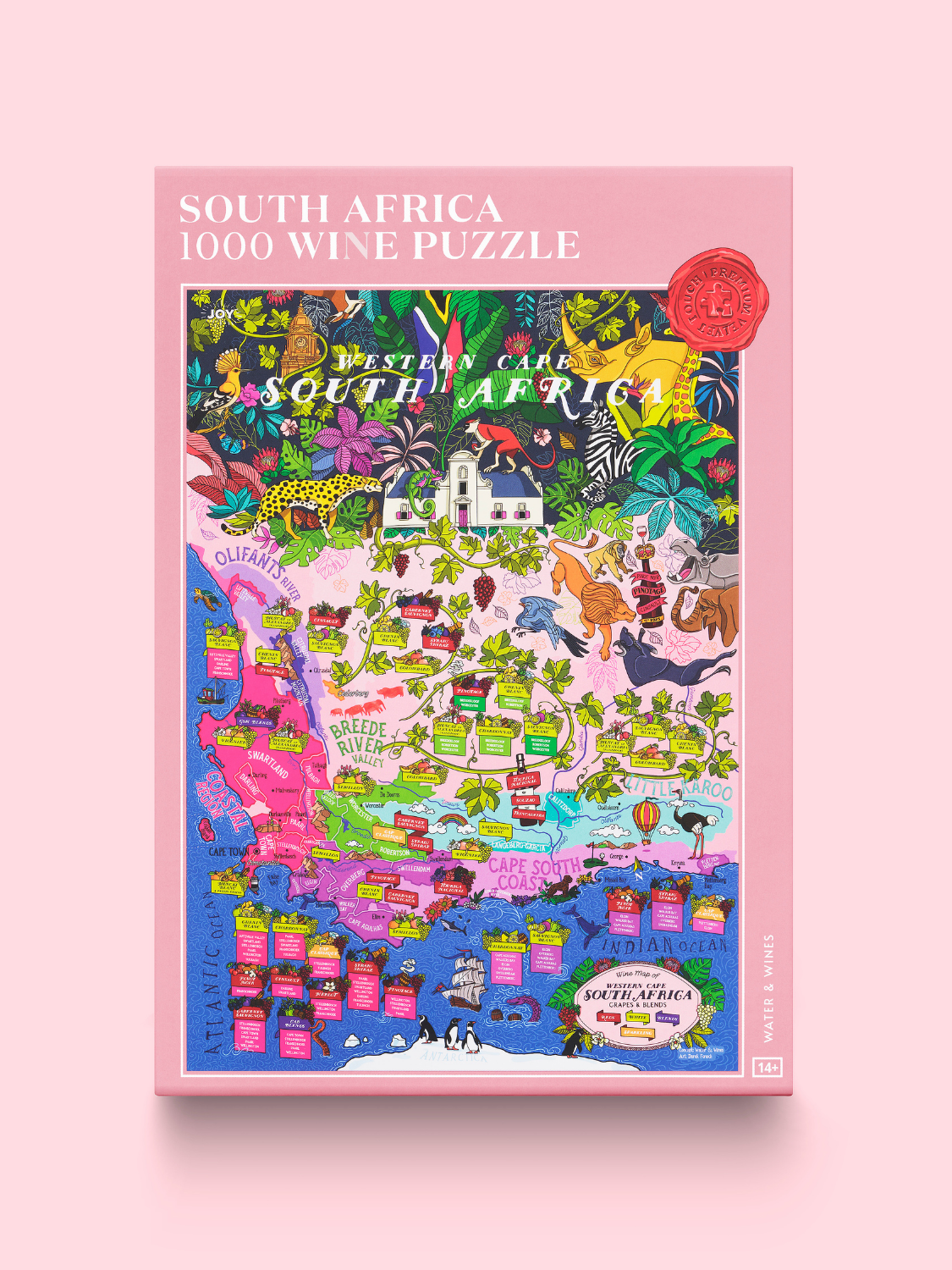 Wine puzzle - South Africa