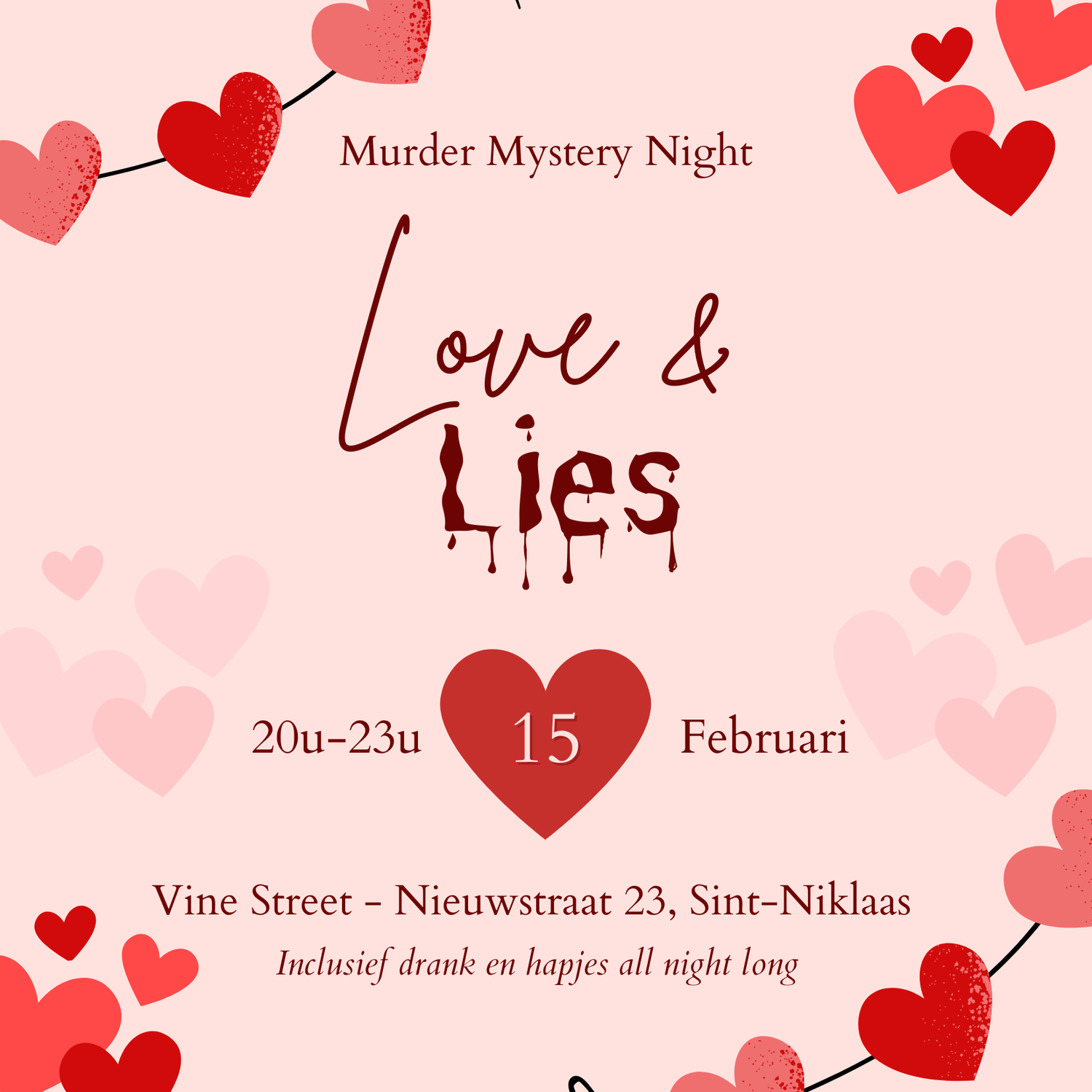 Murder Mystery Night - 15 februari