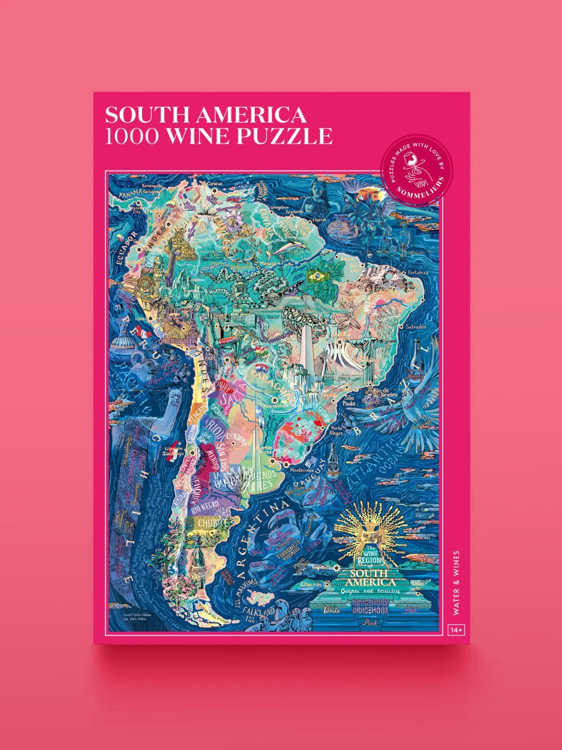 Wine Puzzle - South America