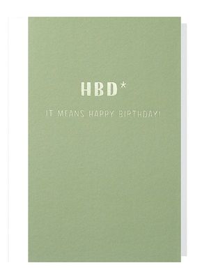 HBD