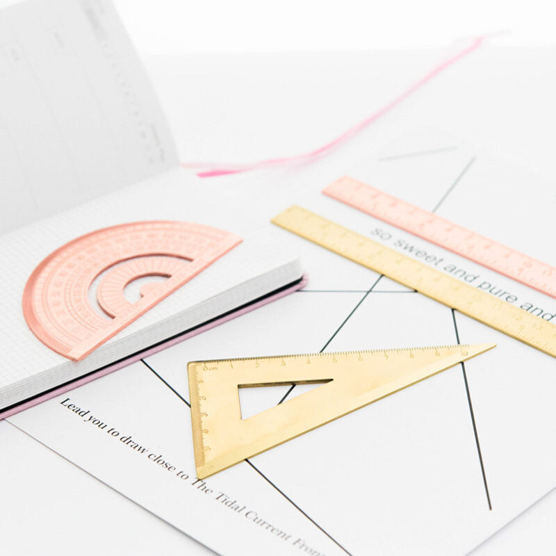 Office stationery ruler set, Specification: Triangle ruler