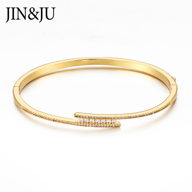 Wholesale Foreign Trade Jewelry Plating Gold Bracelet Bracelet Women Bangles Bracelets For Women, Color: Golden bracelet--style 1