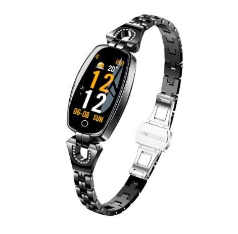 Bracelet Women Smart Watch, Color: Black