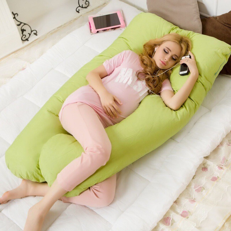 Pregnant Women Side Sleep, Color: Fresh green, Dimensions: One size