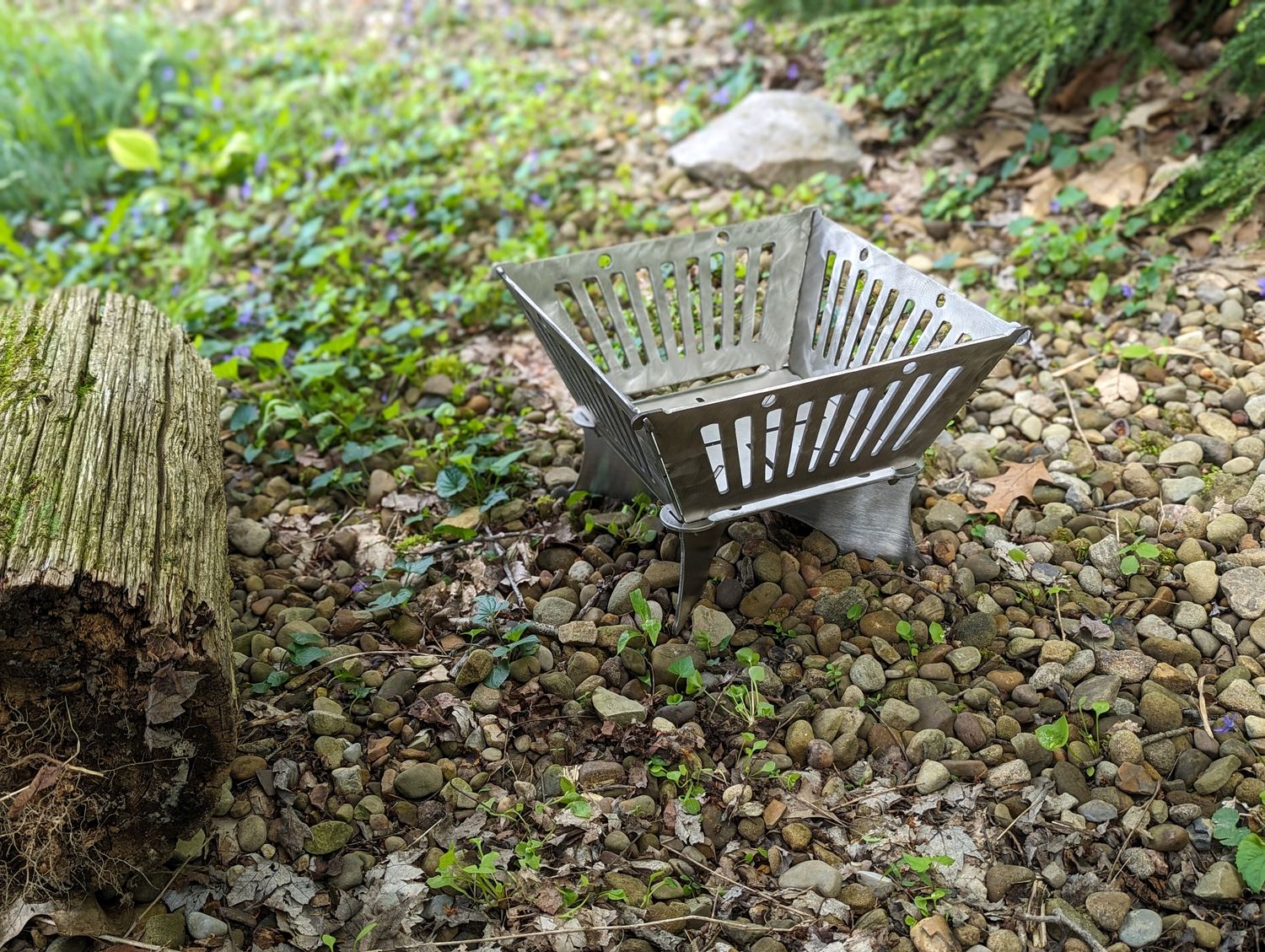 Mini Collapsible Fire Pit, 12&quot;