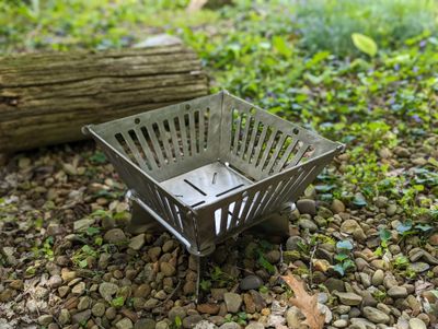 Mini Collapsible Fire Pit, 12&quot;