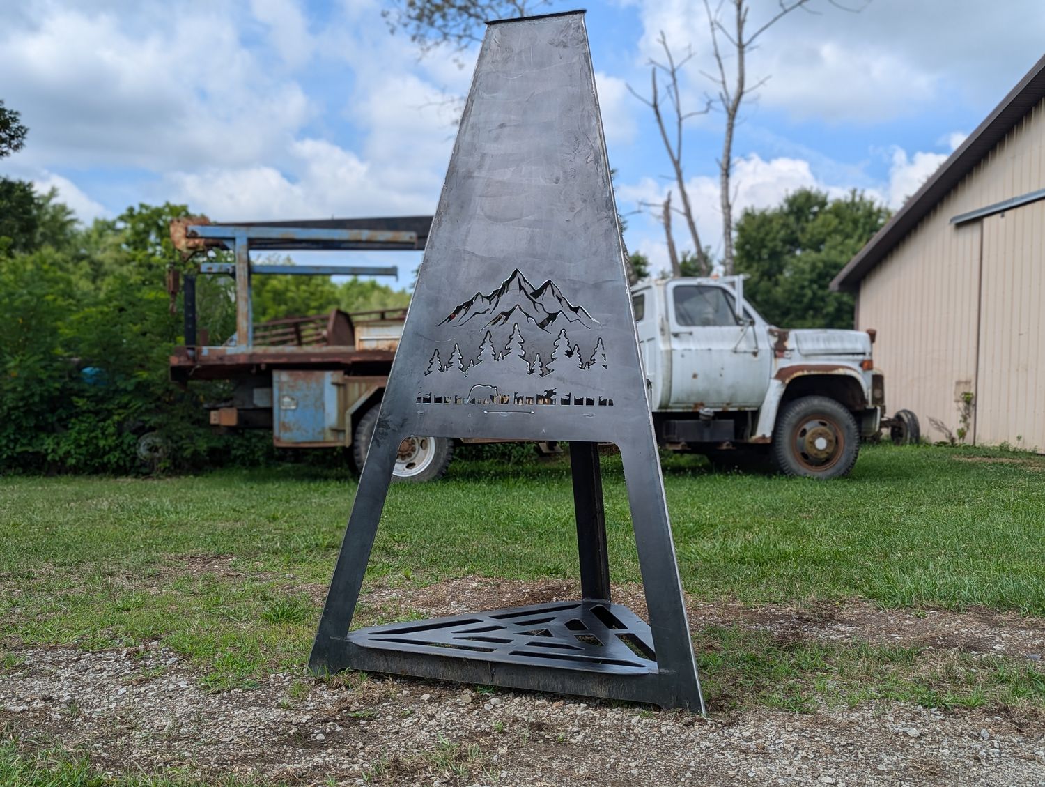 Fire Tower, 6.5 Feet Tall