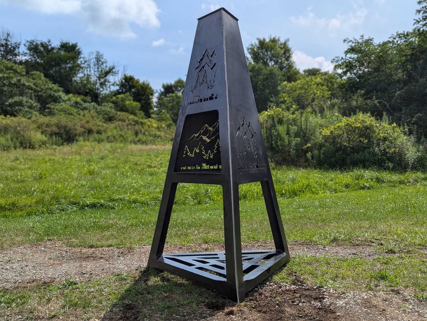 Fire Tower, 6.5 Feet Tall
