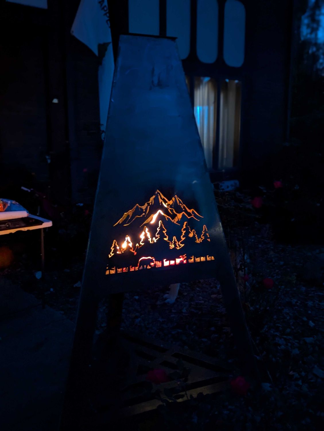 Fire Tower, 6.5 Feet Tall