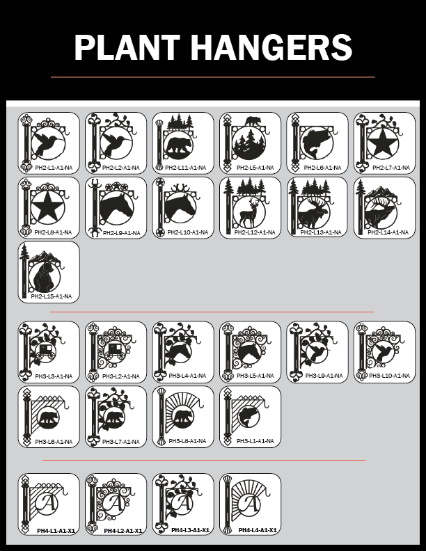 Plant Hanger Catalog