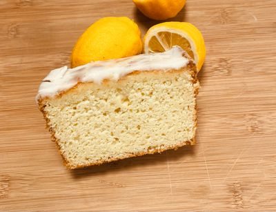Lemon 🍋 Cake Slice with Glaze