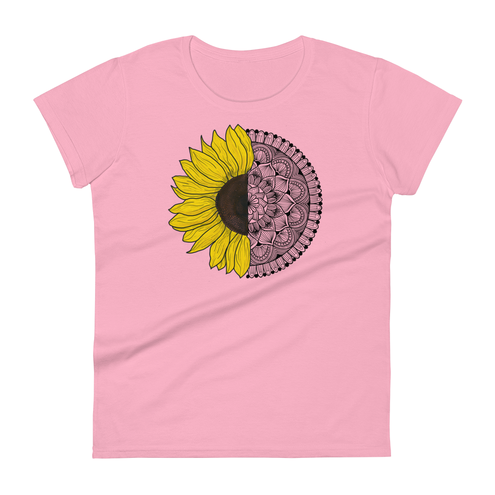 Signature Series - Sunflower Mandala Women&#39;s short sleeve t-shirt