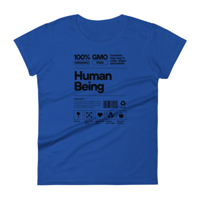100% Human - Women&#39;s short sleeve t-shirt