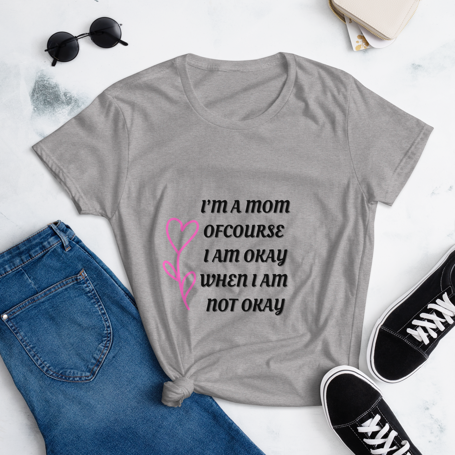I&#39;m MOM Women&#39;s short sleeve t-shirt