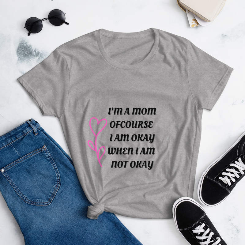 I&#39;m MOM Women&#39;s short sleeve t-shirt