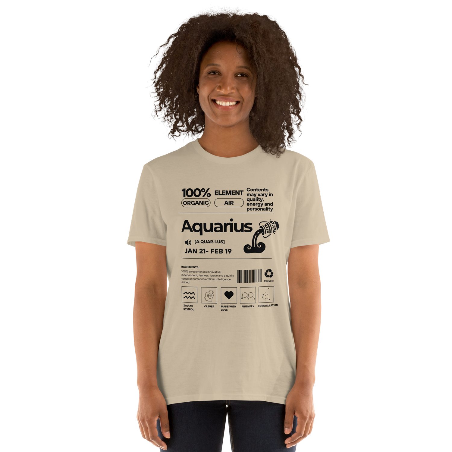 Aquarian Elements Short-Sleeve Unisex T-Shirt