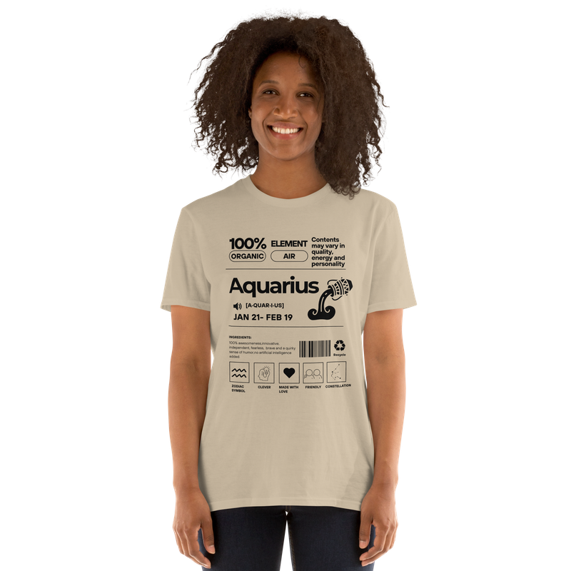 Aquarian Elements Short-Sleeve Unisex T-Shirt