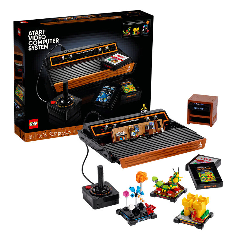 LEGO 10306 Atari 2600 Game Machine Assembly Building Blocks