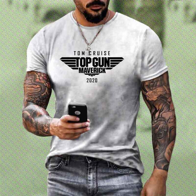 TOP GUN Printed Men&#39;s T-shirt