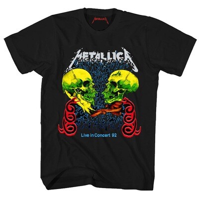 Live In Concert - Metallica 92&#39; Tour T-Shirt.