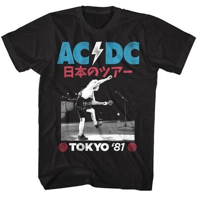 AC/DC 1981 Tokyo Band Concert Tee