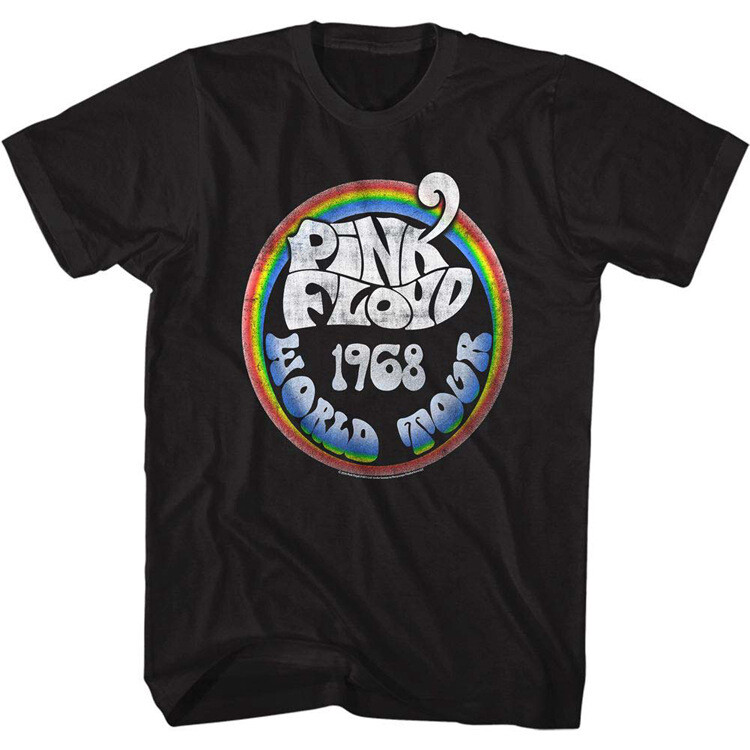 PINK FLOYD 1968 World Tour T-shirt