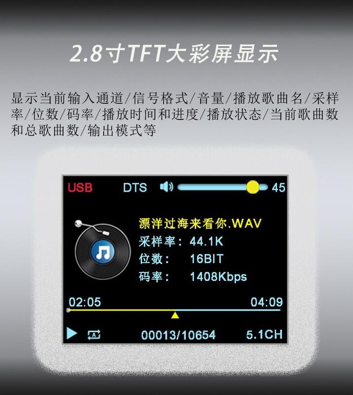 DSD Turntable U Disk Lossless Player