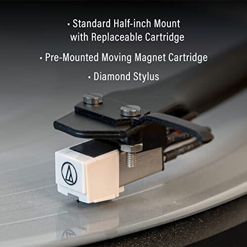 Crosley C62C Turntable HiFi System Record Player