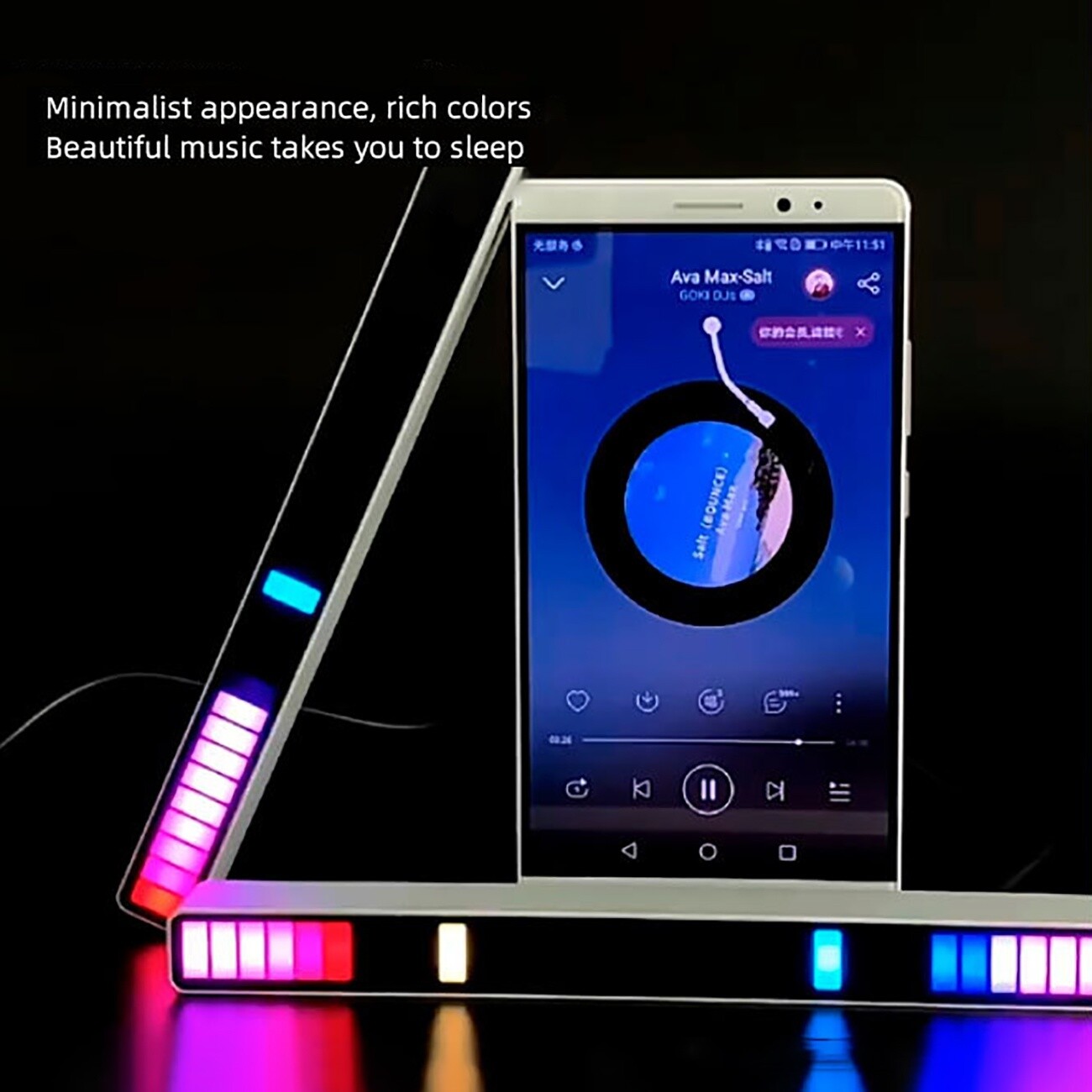 LED Strip Light Music Sound Control Colorful