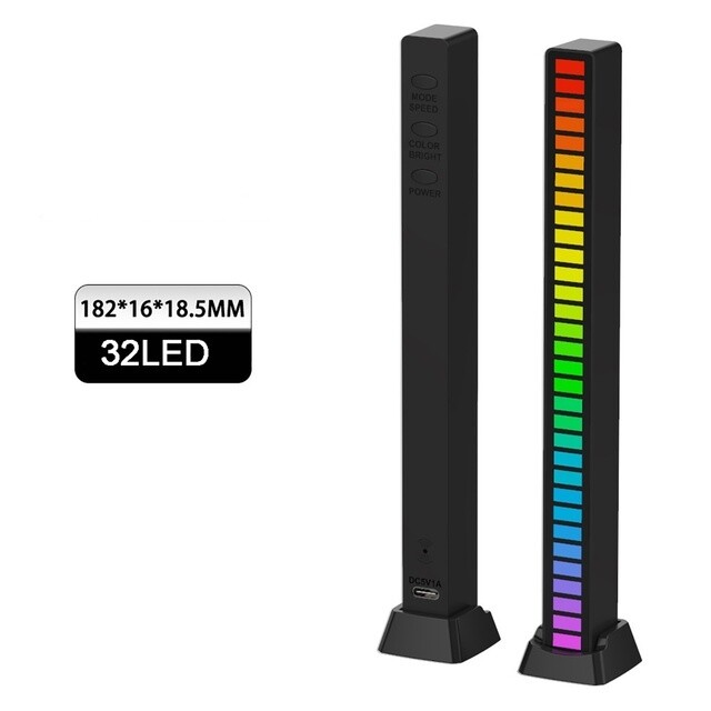 LED Strip Light Music Sound Control Colorful