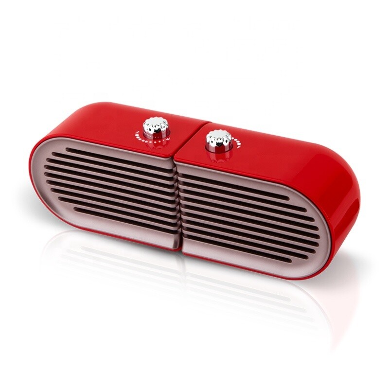 Outdoor Subwoofer Hi-Fi Mini Portable  Wireless Speaker Metal Bass Speaker