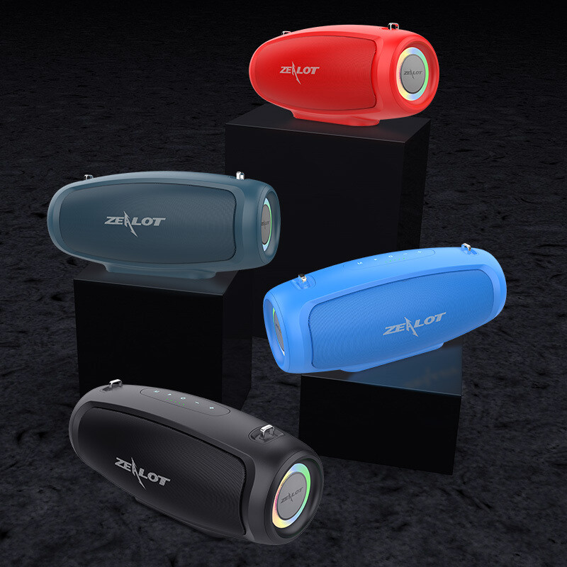 Wireless Speakers Stereo Subwoofer Outdoor Waterproof Music Player