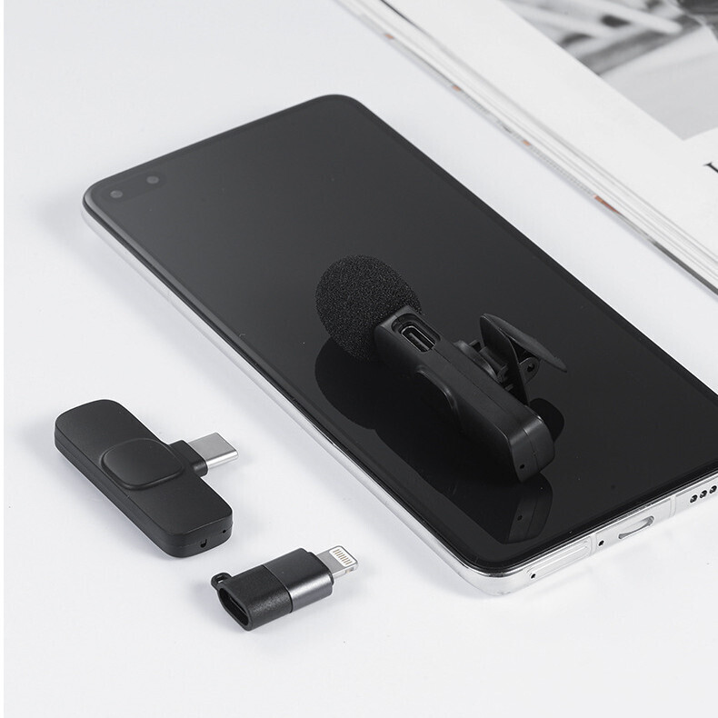Wireless Lavalier Microphone Portable