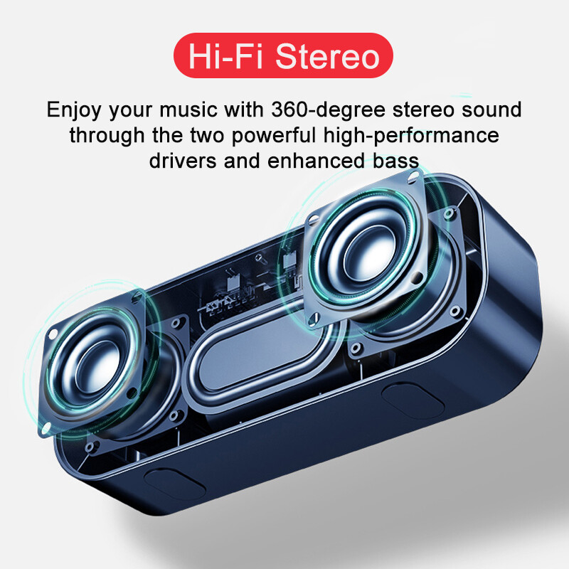 LED Alarm Clock FM Radio Smart Wireless Speaker