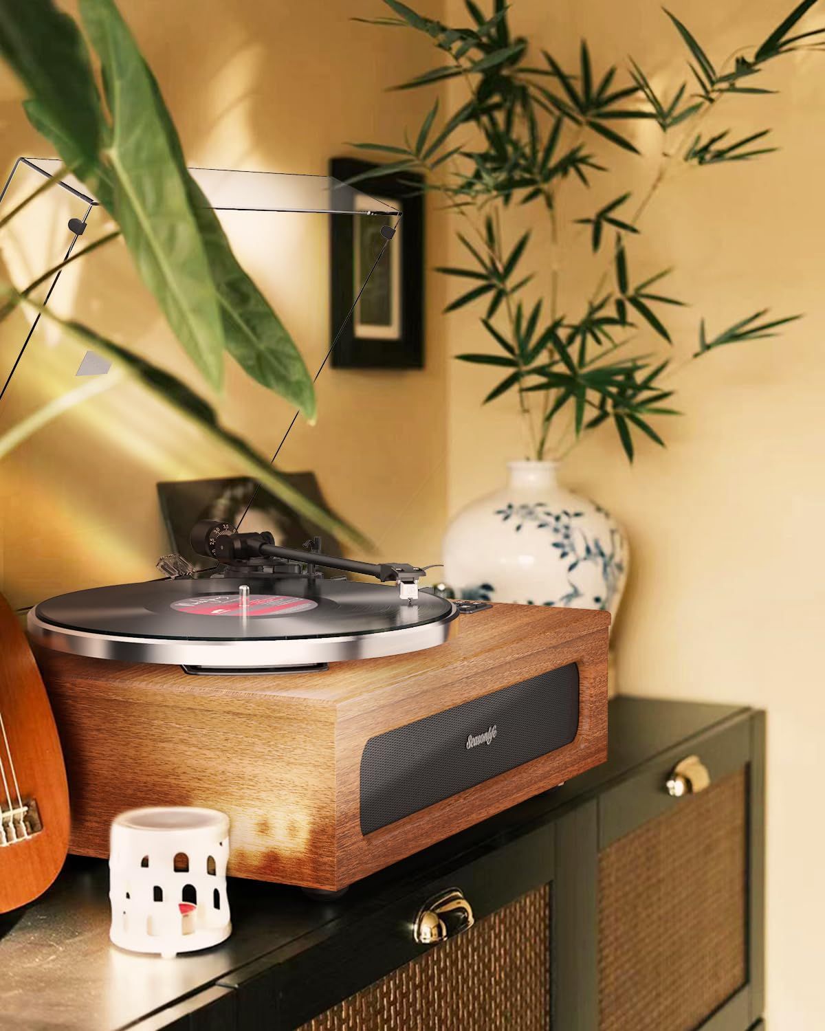 Record Player All-in-One High Fidelity Turntable  ATN3600L