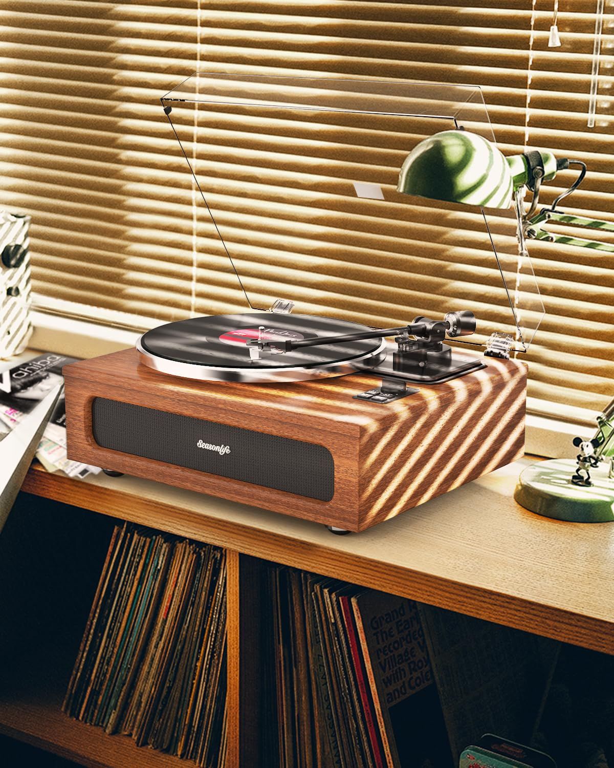 Record Player All-in-One High Fidelity Turntable  ATN3600L