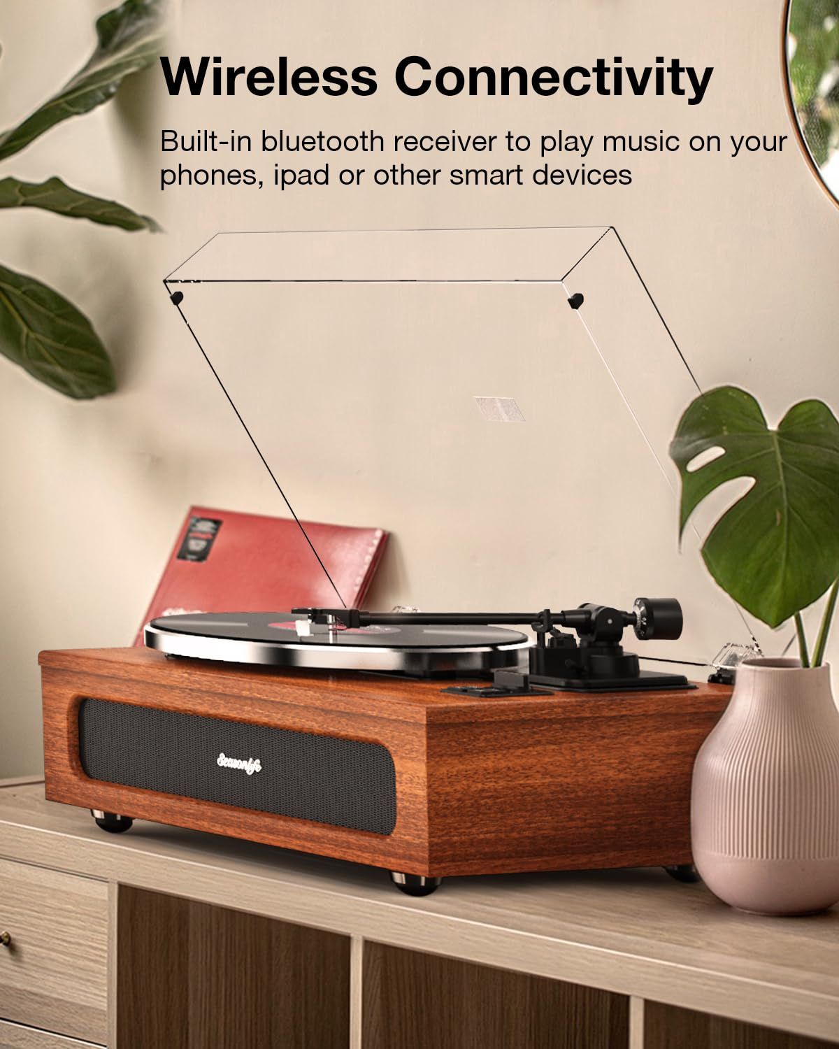 Record Player All-in-One High Fidelity Turntable  ATN3600L