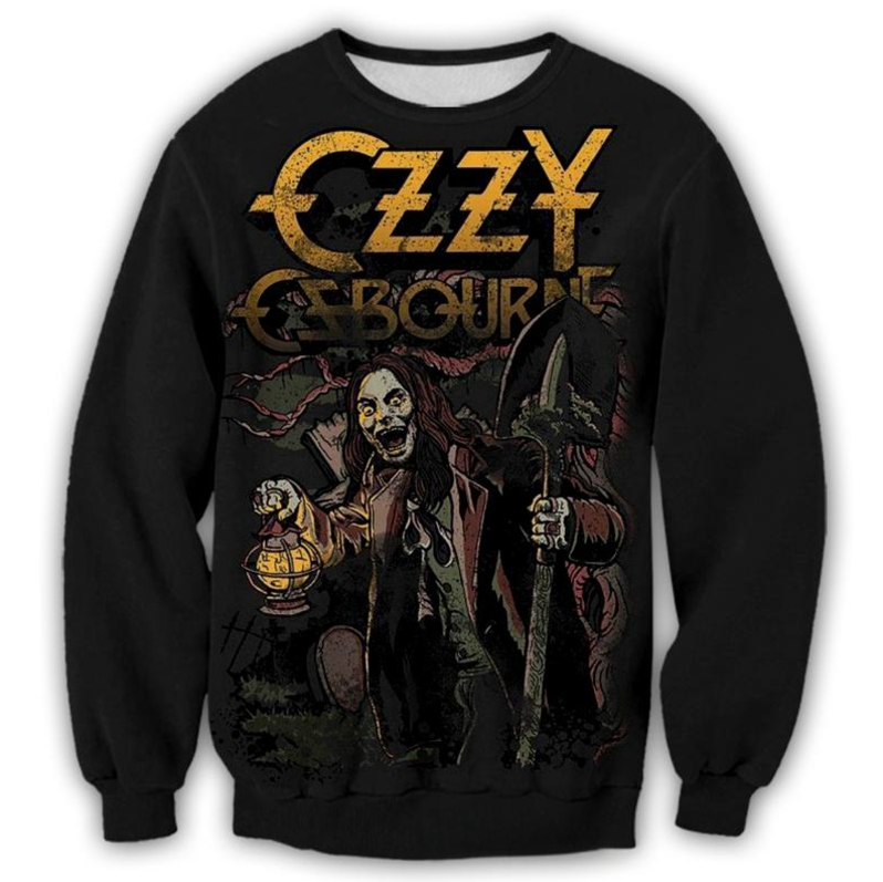 OZZY OSBOURNE 3D Print T-Shirt Long Sleeve